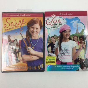 AG American Girl DVD Set Saige Paints the Sky